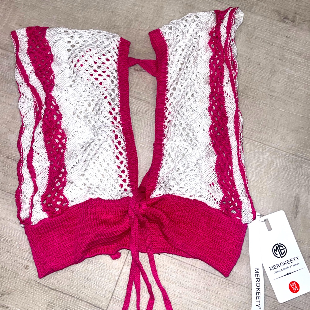 Amazon bathing suit cover up (top only), brand new with tag, unworn